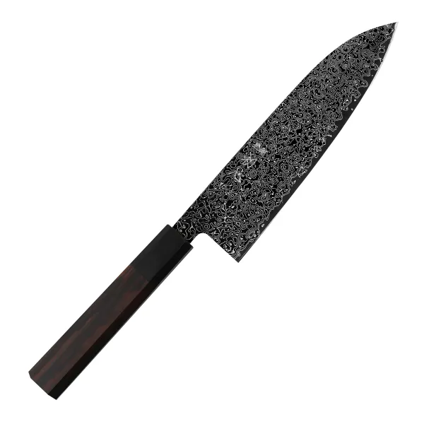 Hatsukokoro Saihyo Kurozome SG2 Nóż Santoku 18 cm