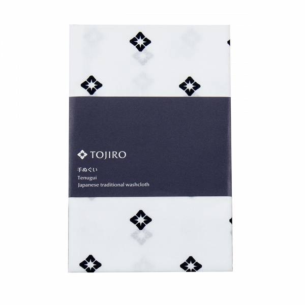 Tojiro Tenugui White Tradycyjna ścierka 86 x 35 mm