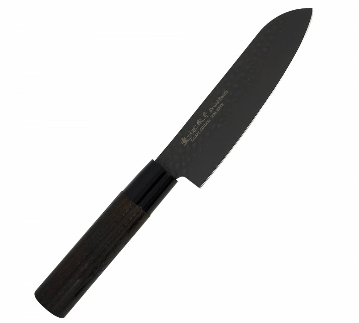 Satake Tsuhime Black Nóż Mini Santoku 15 cm