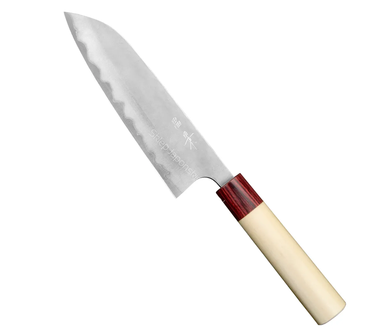 Masakage Yuki Shirogami Nóż Santoku 17 cm