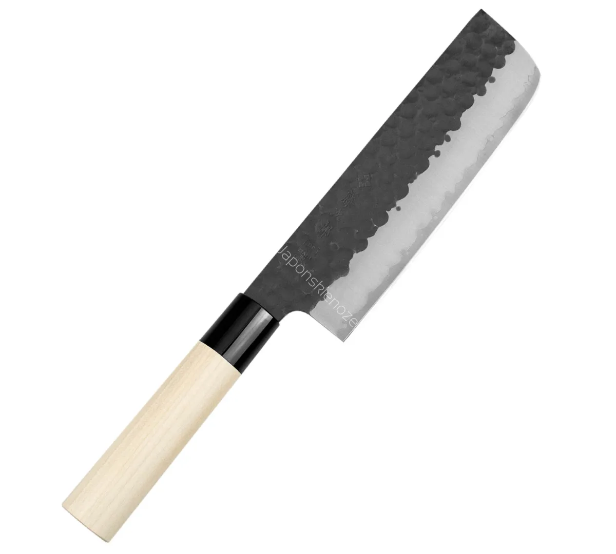Couteau japonais Tojiro Zen Hammered - couteau nakiri 16,5 cm
