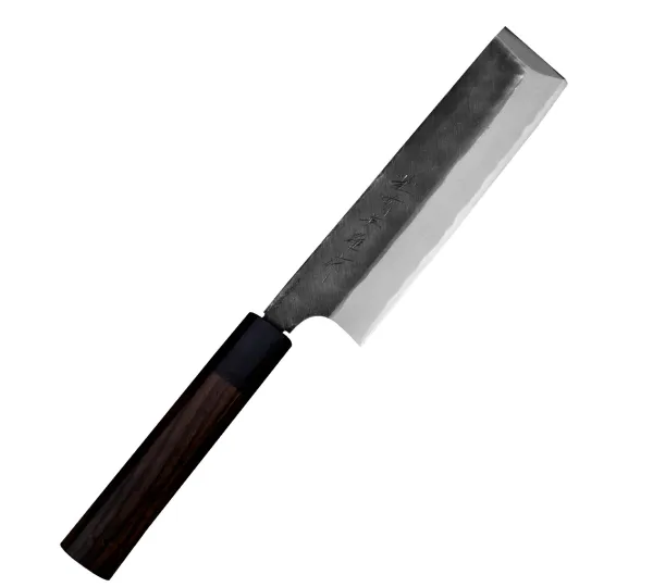 Hideo Kitaoka Shirogami Black Oktagon Nóż Usuba 16,5 cm