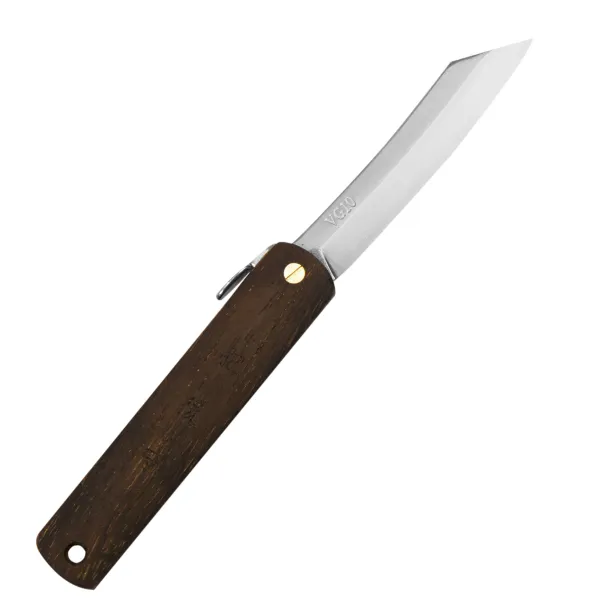 Nóż kieszonkowy Higonokami Kanekoma Drewno Tagayasan VG-10 8 cm