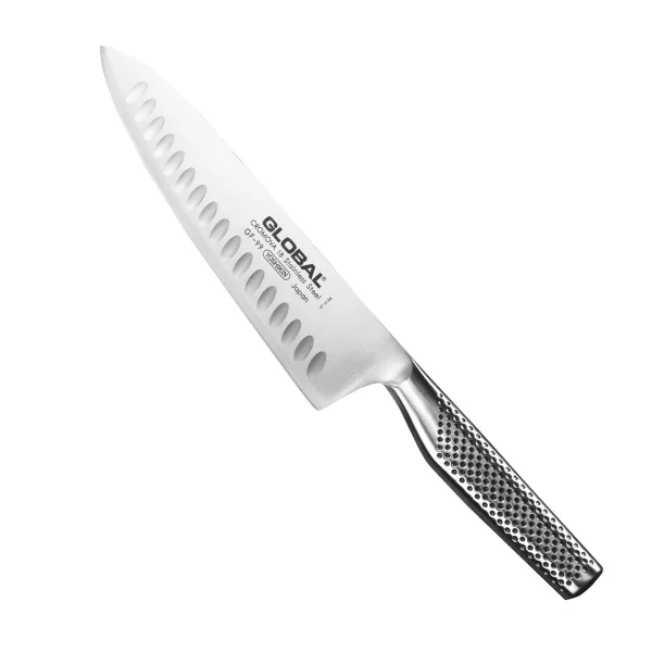 Global Europejski nóż szefa kuchni żłobiony 20,5 cm | Global GF-99
