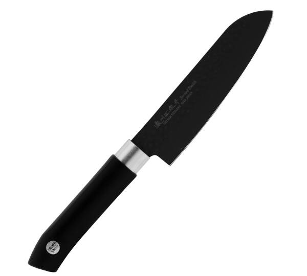 Satake Sword Smith Black Nóż Santoku 15 cm