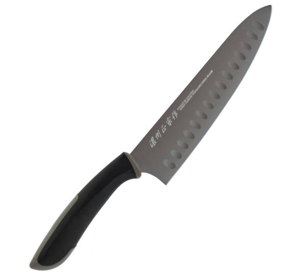 Satake Titanium Nóż Szefa kuchni żłobiony 18 cm