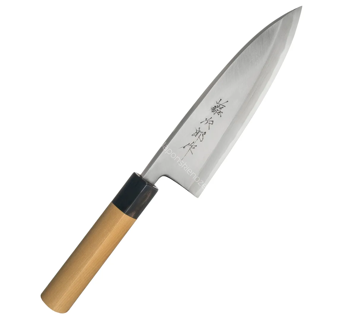 Tojiro Aogami Buffalo Horn Nóż Deba 18 cm