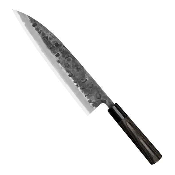 Motokyuuichi Shirogami#2 Hammered Nóż Szefa kuchni 24 cm