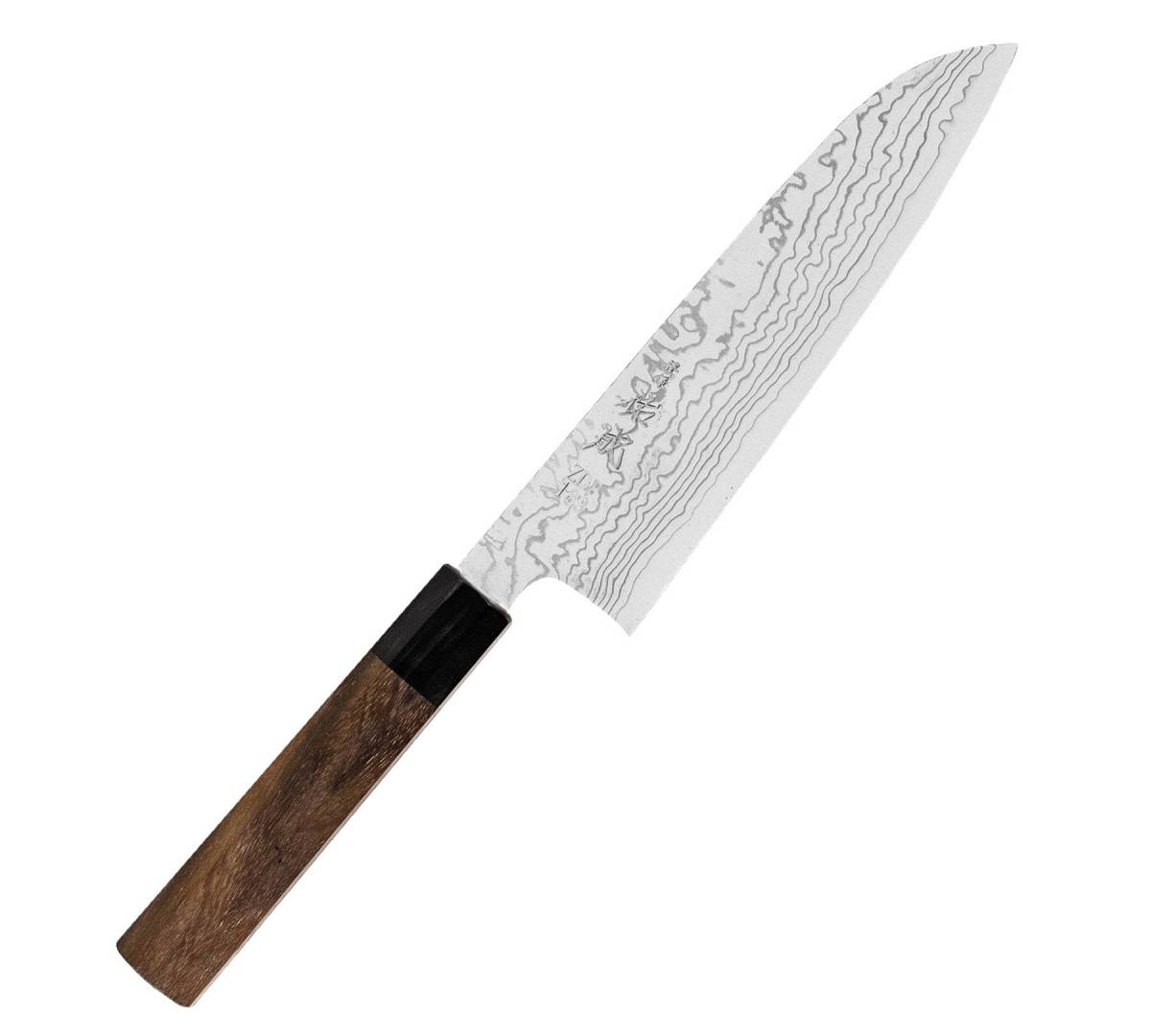 Sukenari ZDP-189 Damascus Nóż Santoku 18,5 cm