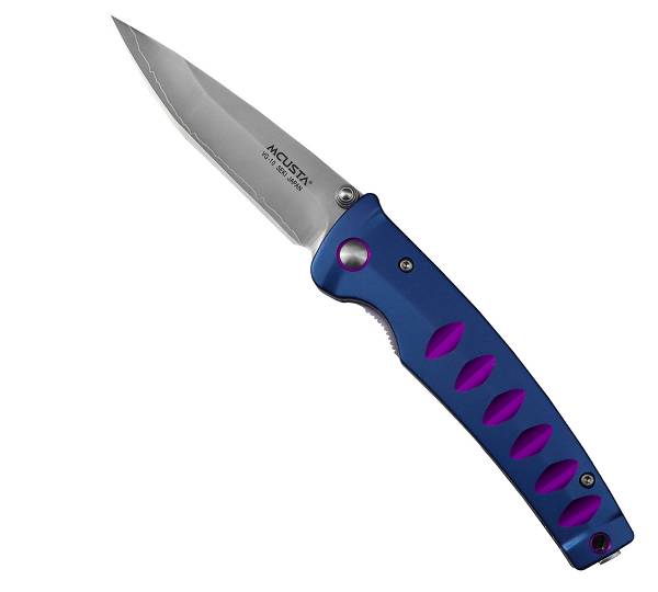Nóż składany Mcusta Katana VG-10 Blue/Purple 8,5 cm