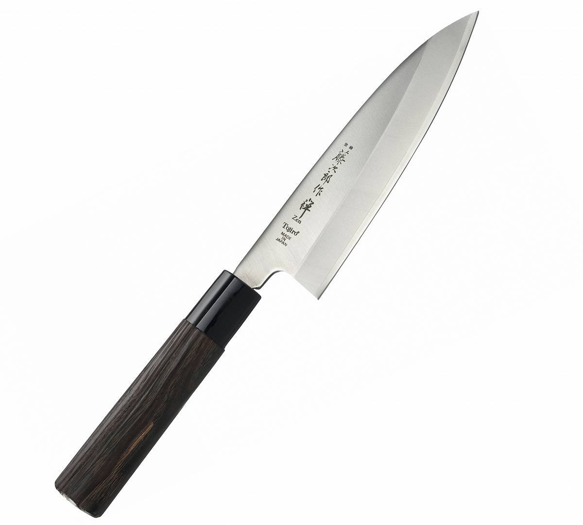 Tojiro Zen Kasztan VG-10 Nóż Deba 15,5 cm