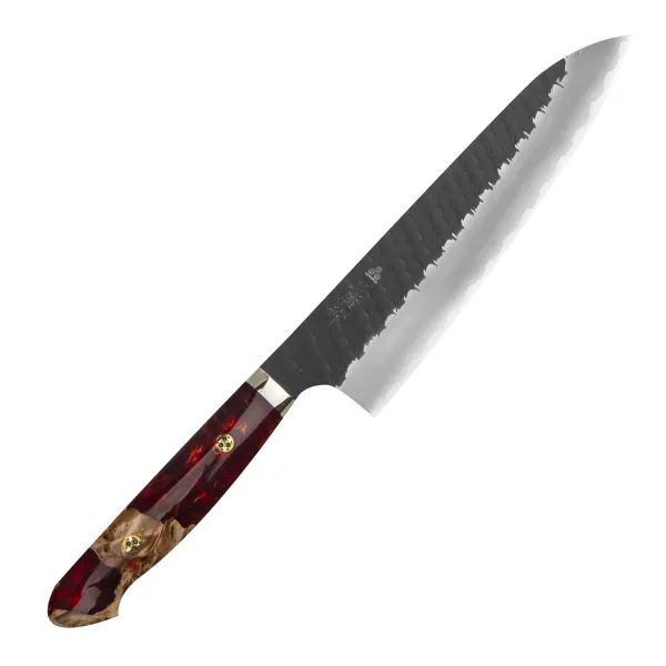 Nigara Hamono SG2 Limited Red Kurouchi Nóż Szefa kuchni 21 cm