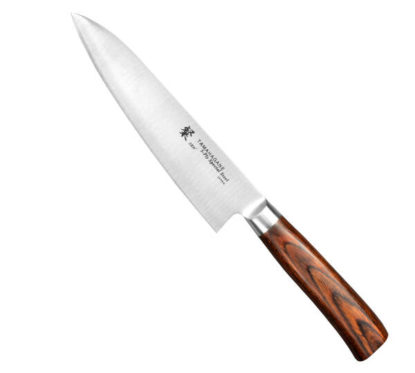 Tamahagane San Brown VG-5 Nóż Szefa kuchni 18 cm