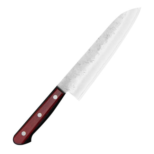 Tsunehisa Gingami Red/Black Nóż Santoku 18 cm