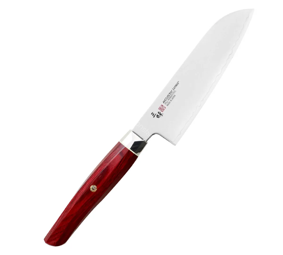 Mcusta Zanmai Red Revolution SPG2 Nóż Ko-Santoku 15 cm