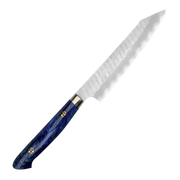 Nigara Hamono SG2 Limited Blue White Nóż Kiritsuke 15 cm
