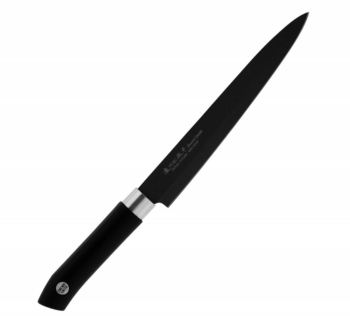 Satake Sword Smith Black Nóż Yanagi-Sashimi 21 cm