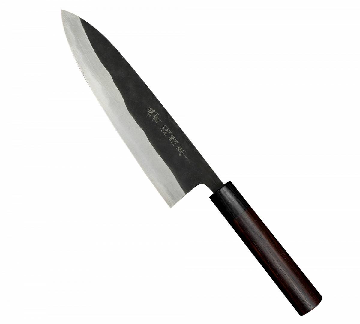 Shiro Kamo Aogami #2 Black Nóż Szefa 21 cm