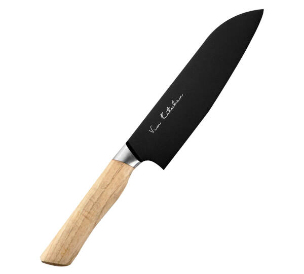 Satake Black Ash Nóż Santoku 17 cm