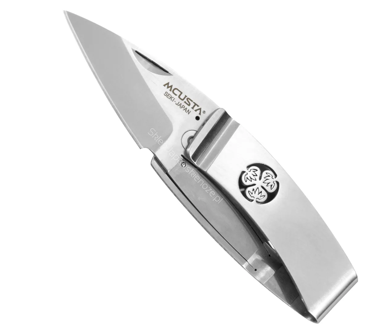 Nóż składany Mcusta Pocket Clip AUS-8 Aoi 5 cm