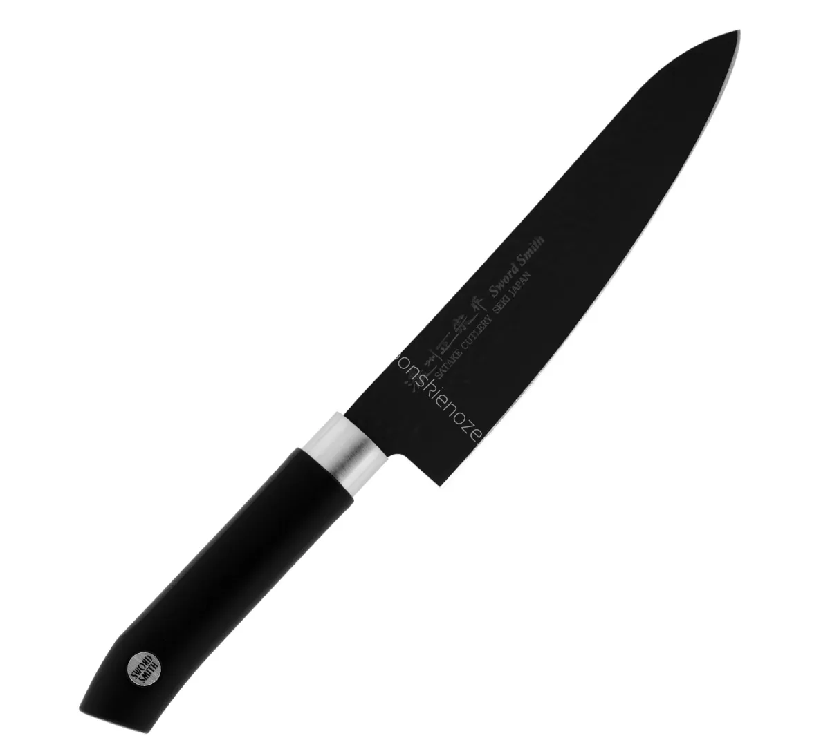 Satake Sword Smith Black Nóż Szefa kuchni 18 cm