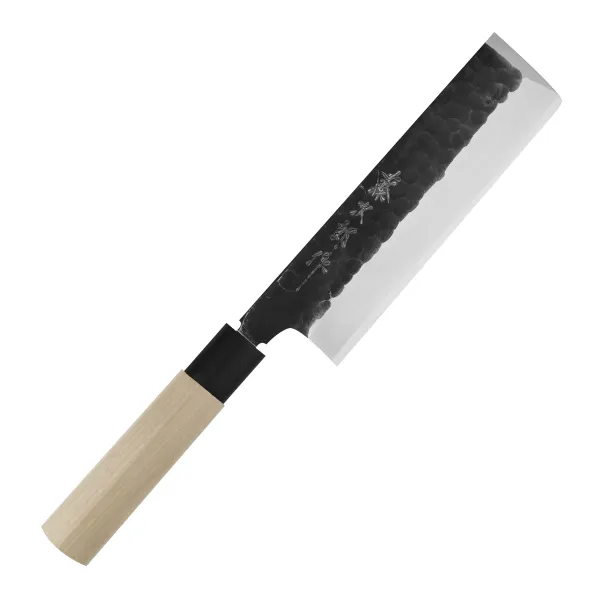 Tojiro Black Hammered Shirogami#2 Nóż Usuba 18 cm