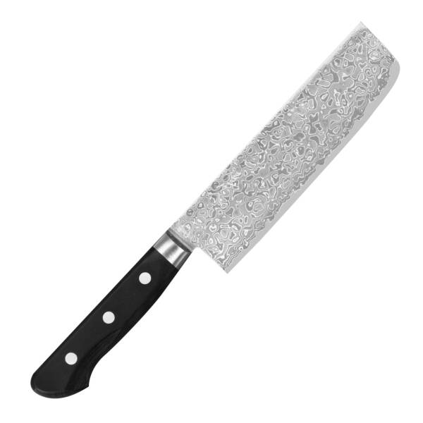 Tsunehisa AUS10 Damascus Nóż Nakiri 16,5 cm