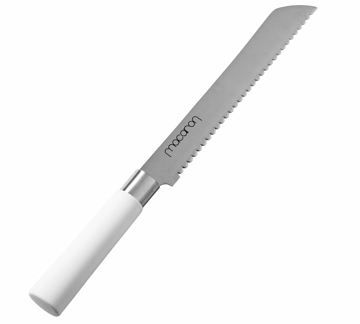 Satake Macaron White Nóż do pieczywa 20cm