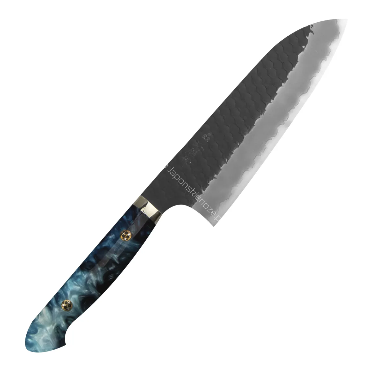 Nigara Hamono SG2 Limited Sky Kurouchi Nóż Santoku 18 cm