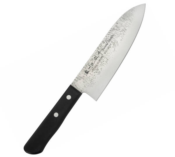 Satake Nashiji Black Nóż Santoku 17cm