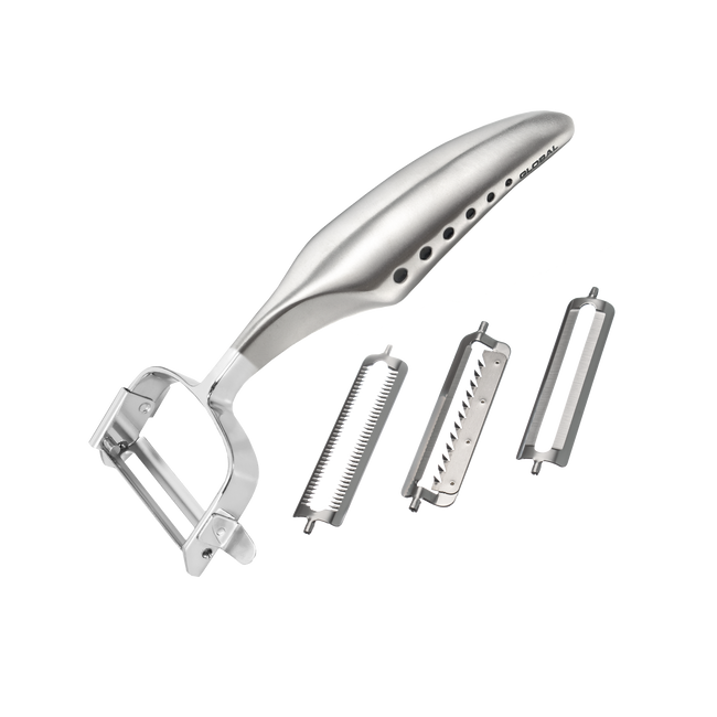 Global Zestaw 3 obieraczek poprzecznych 