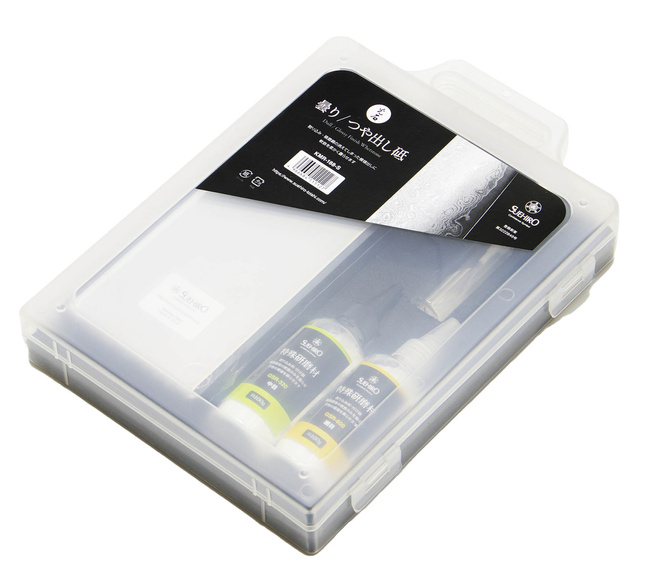 Suehiro Zestaw do polerowania i matowienia noży