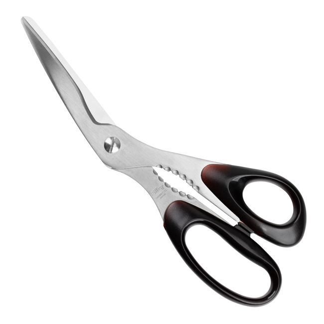 Nożyczki Kuchenne zakrzywione 200 mm Bursztynowe Silky KS-200