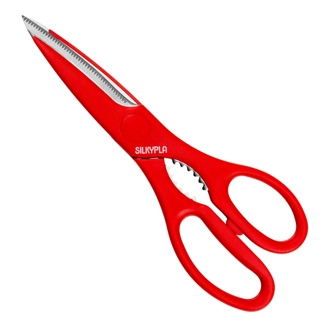 Nożyczki Kuchenne 220 mm Czerwone Silky KSP-220R