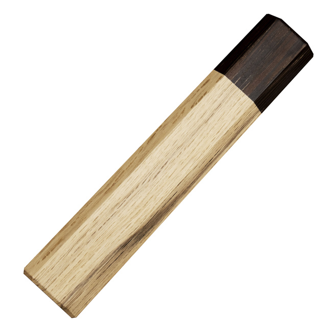 Japońska Rękojeść Oktagonalna Dąb/Wenge 13 cm