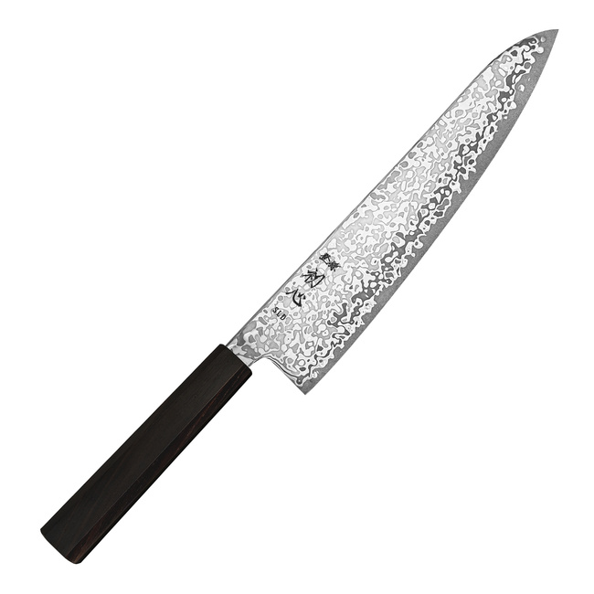 Hatsukokoro Hikari Kurozame SLD Damascus Nóż Szefa kuchni 19,5 cm