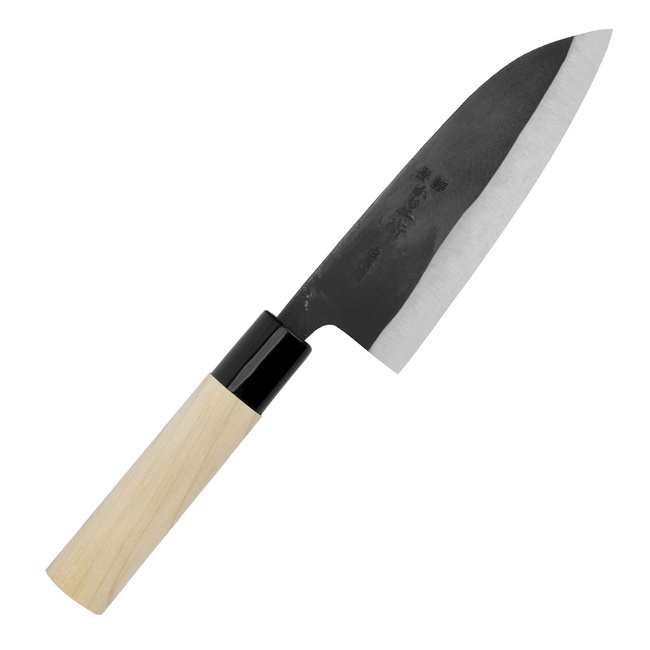 Kajibe Shirogami#2/Iron Nóż Santoku 13,5 cm
