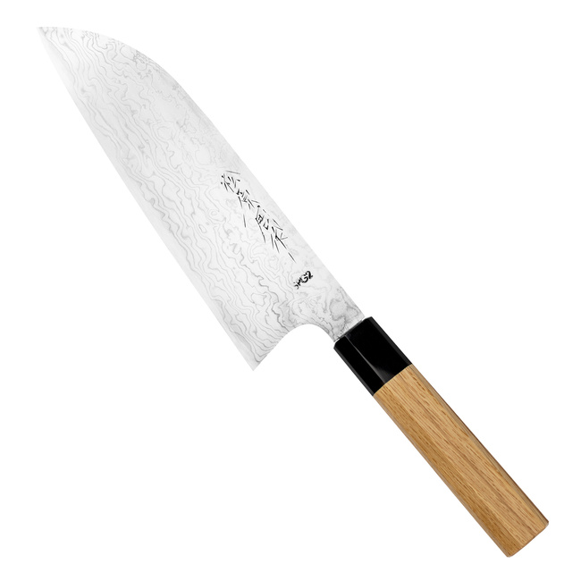 Matsubara SPG2 Damascus Nóż Santoku 18 cm