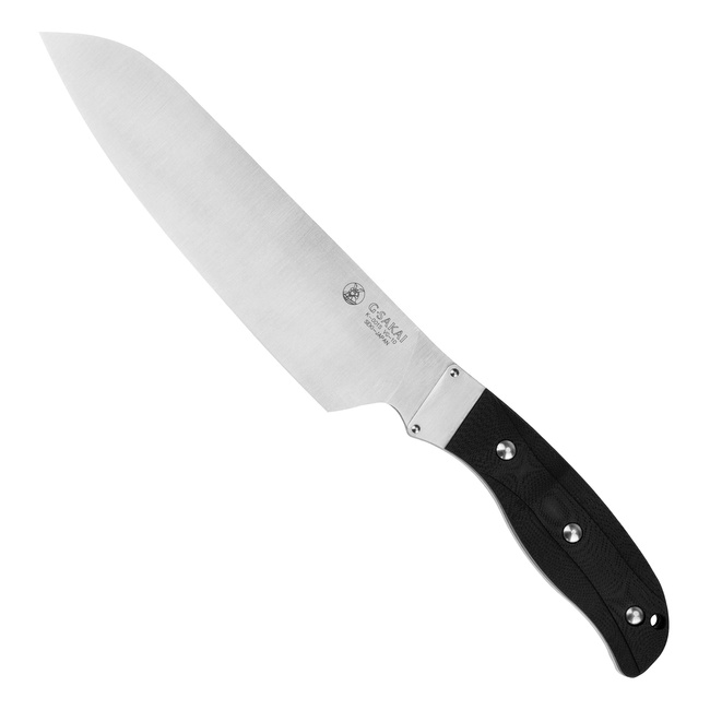 G-Sakai G10 Black VG-10 Santoku 16,5 cm