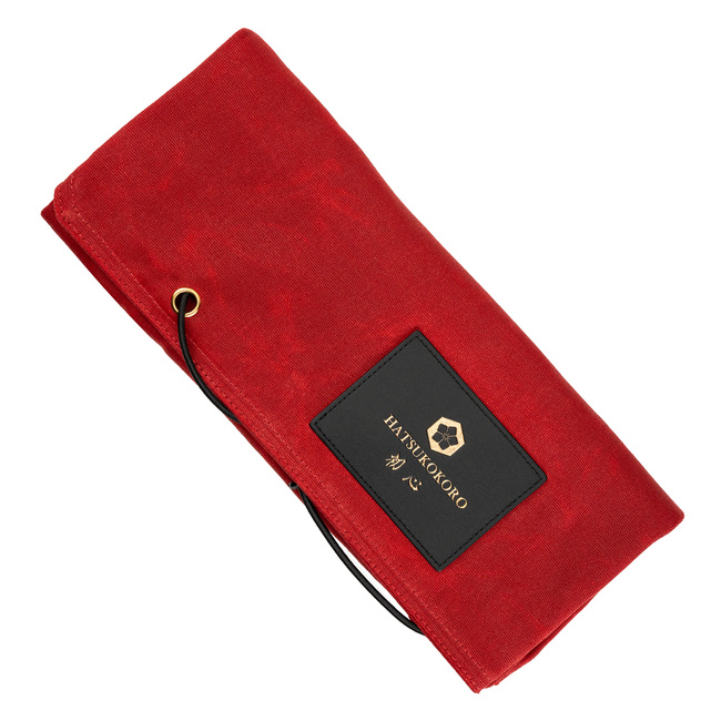 Hatsukokoro Płócienna torba na 5 noży Red