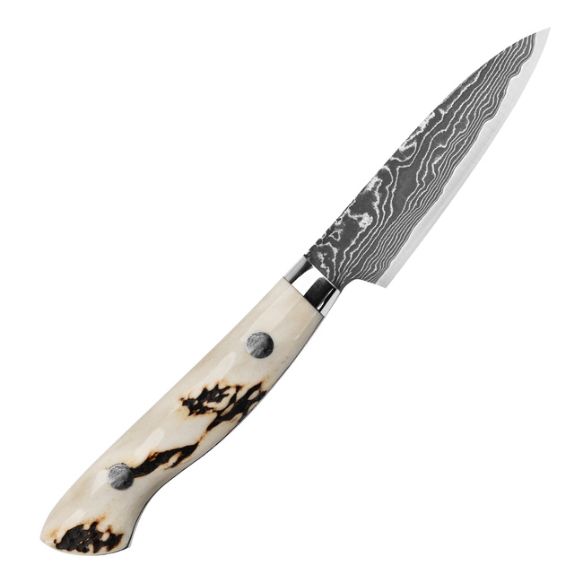 Yojiro Yamada Unique 01 VG-10 Damascus Nóż uniwersalny 8,5 cm