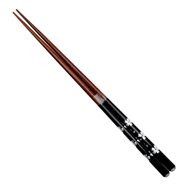 Japońskie Pałeczki do sushi Kawai - Slim Bamboo Square Gold